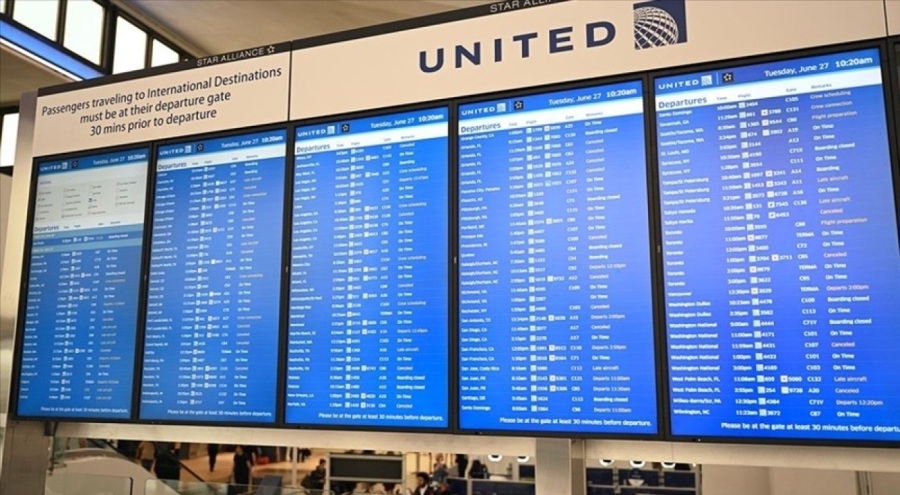 ABD'de fırtına nedeniyle yüzlerce uçuş iptal edildi