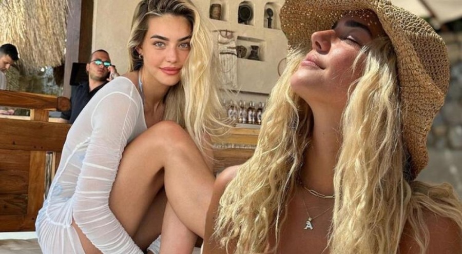 Survivor Aycan Yanaç'tan tatil pozları