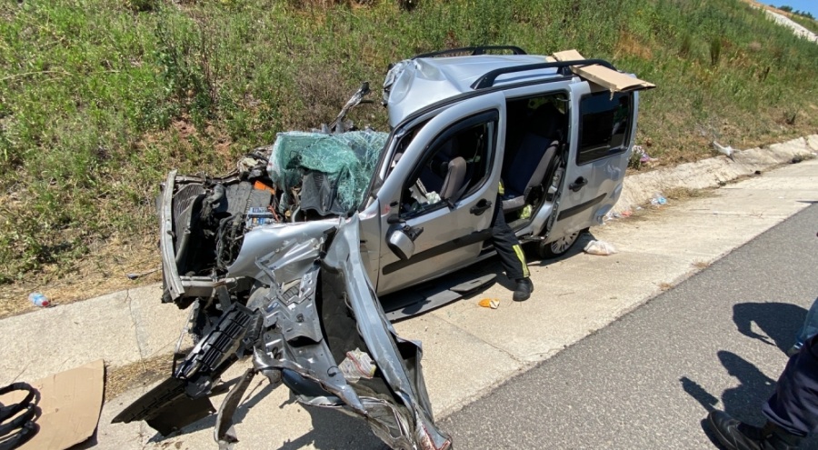 Kuzey Marmara Otoyolu'nda korkutan kaza: 4 yaralı
