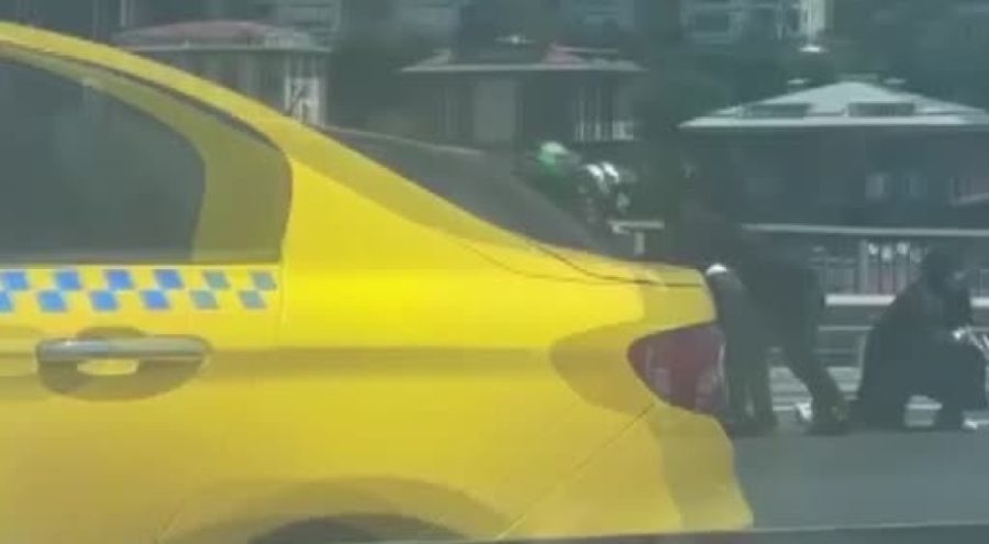 15 Temmuz Şehitler Köprüsü çıkışında silahlı kavga