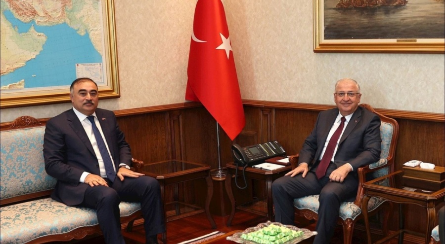 Bakan Güler, Azerbaycan Ankara Büyükelçisini kabul etti