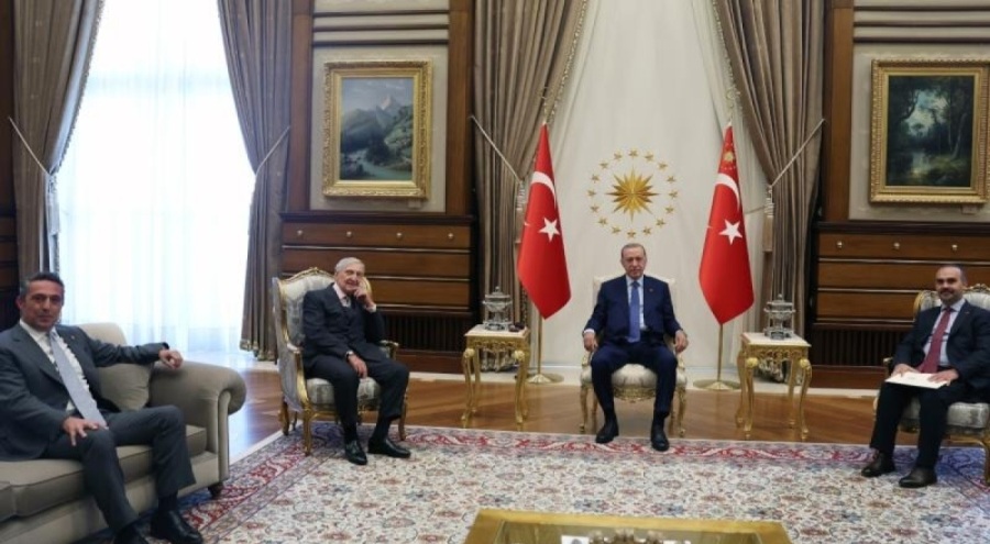 Rahmi Koç ve Ali Koç'tan Erdoğan'a ziyaret