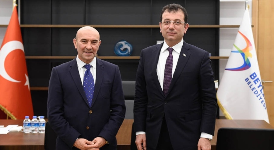 Ekrem İmamoğlu ve Tunç Soyer bir araya geldi