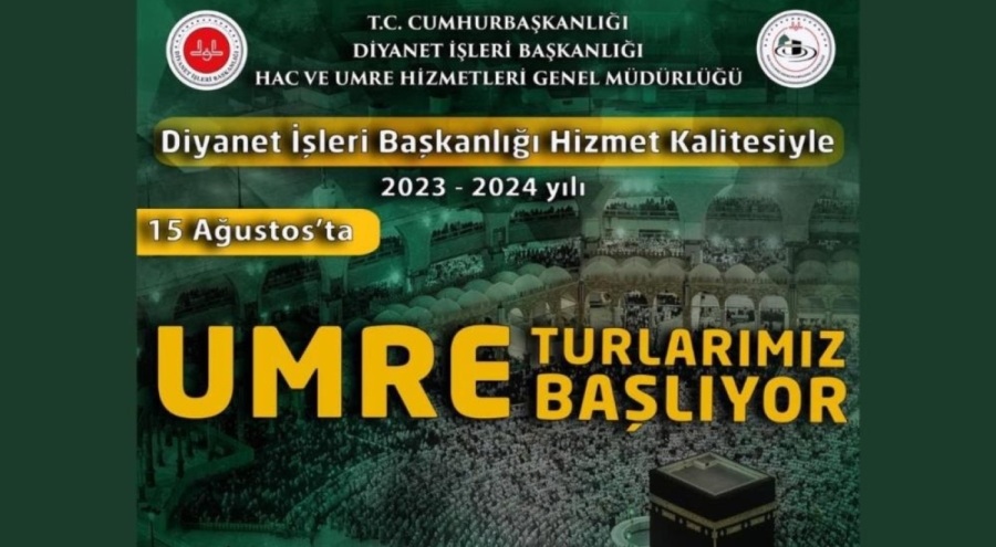 2023-2024 Umre Dönemi Ağustos'ta başlıyor