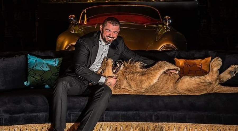 İstanbul'da aslan şoku: Ünlü iş adamının çıktı!