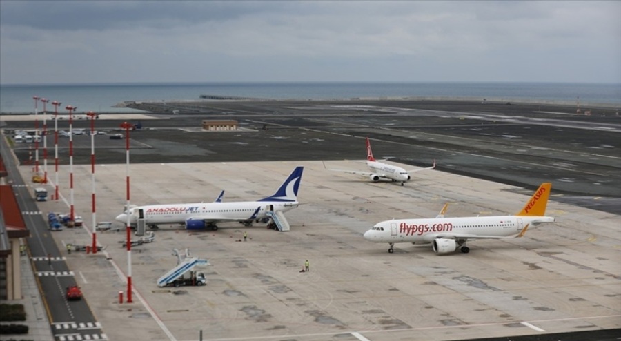 Rize-Artvin Havalimanı haziranda 85 bini aşkın kişiyi ağırladı