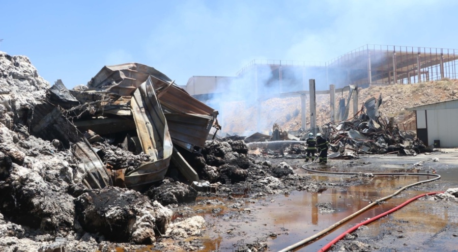 Gaziantep'teki fabrika yangınında zarar 35 milyon dolar