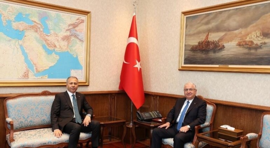 Bakan Güler İçişleri Bakanı ile görüştü