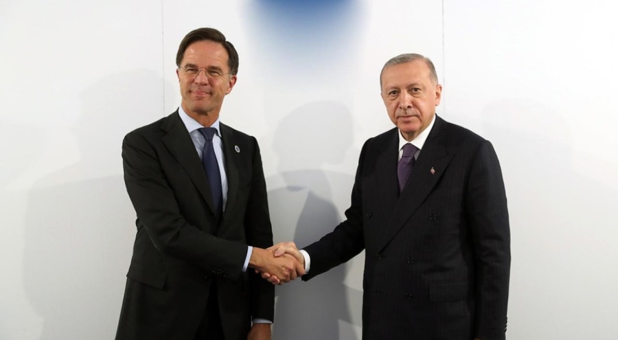 Cumhurbaşkanı Erdoğan, Hollanda Başbakanı Rutte ile görüştü