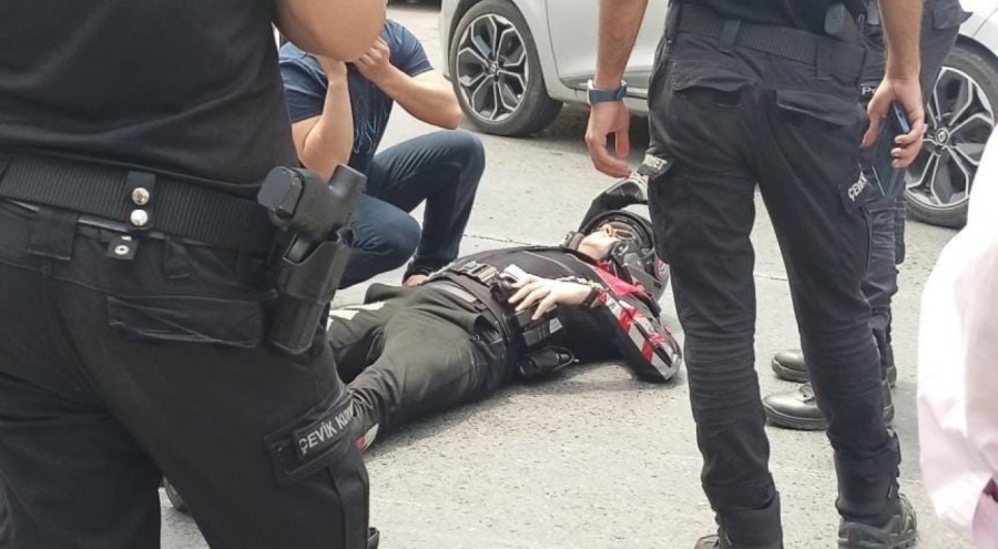 Yunus timi kaza yaptı