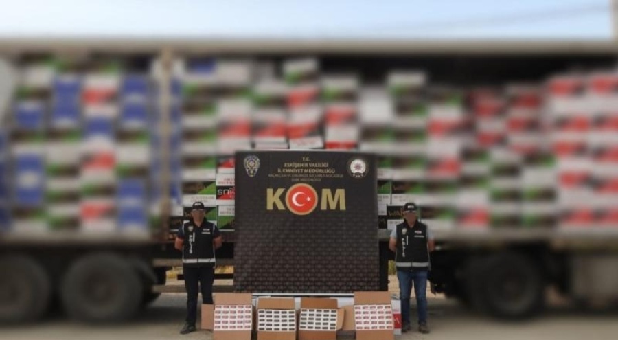 Eskişehir'de kaçakçılık operasyonunda gözaltı!