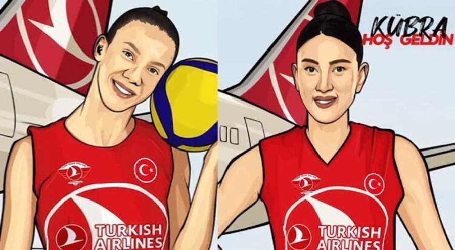 Türk Hava Yolları'ndan, Macris Carneiro ve Kübra Akman transferi!