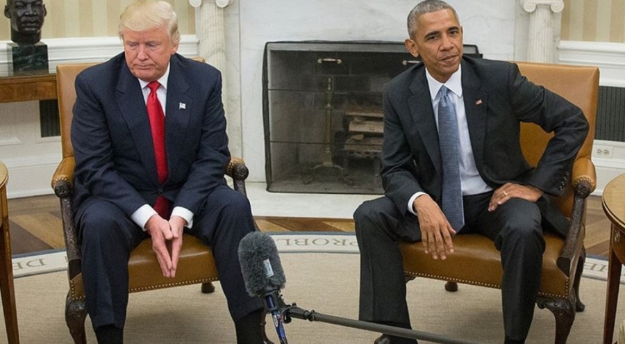 Trump paylaşmıştı! Obama'nın evinin yakınlarında 'şüpheli şahıs' paniği