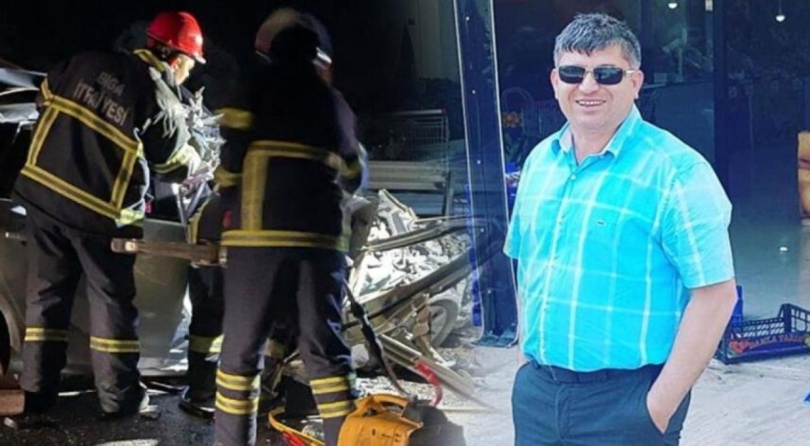 Çanakkale'de tırla otomobil çarpıştı! 1 ölü