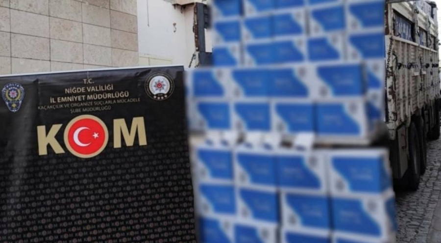 6,5 milyon boş makarona el konuldu!