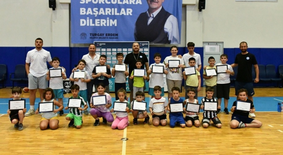 Nilüfer Yaz Spor Okulları'nda ilk dönem tamamlandı