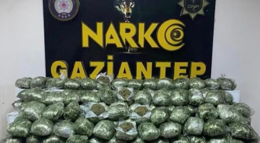 Gaziantep'te uyuşturucu operasyonu: 4 gözaltı