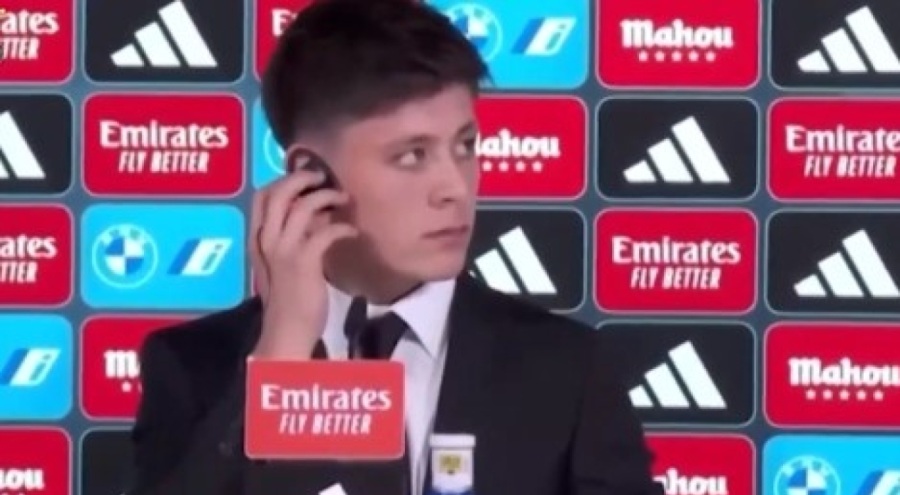 Arda Güler gazetecilerin sorularına Türkçe cevap verdi