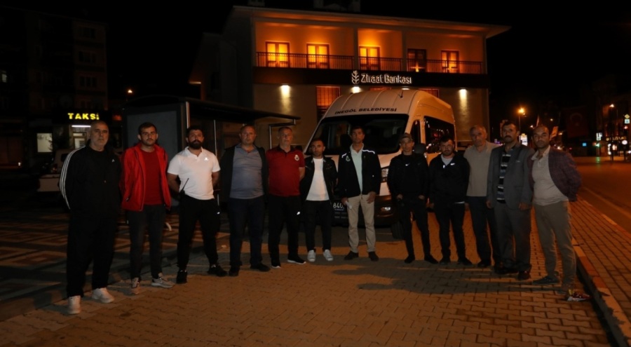 İnegöl Belediyesi'nden sel bölgesine destek