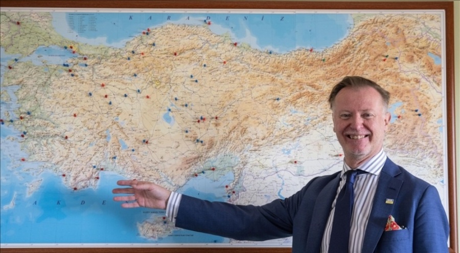 Finlandiya'nın Ankara Büyükelçisi 40'ı aşkın şehir gezdi