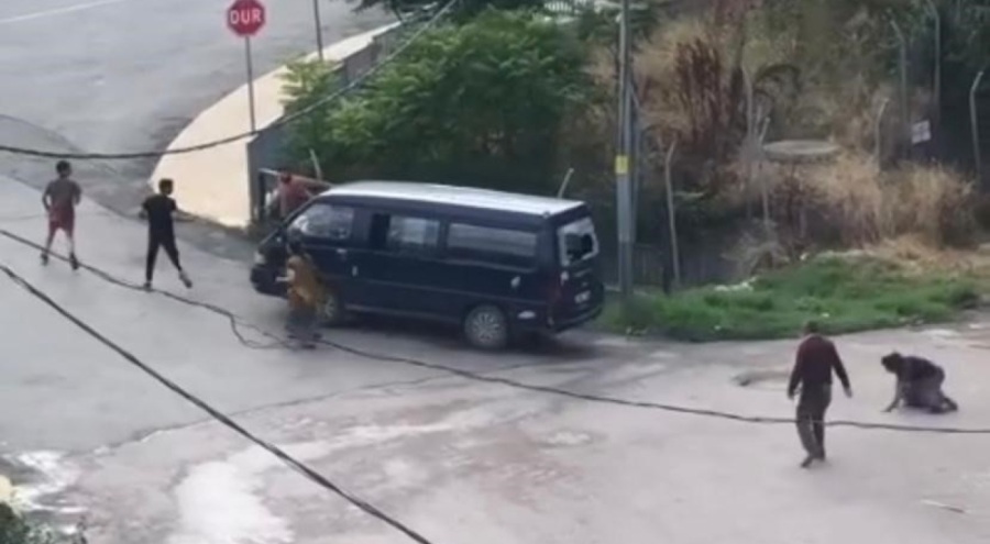 Pendik'te taşlı sopalı kavga