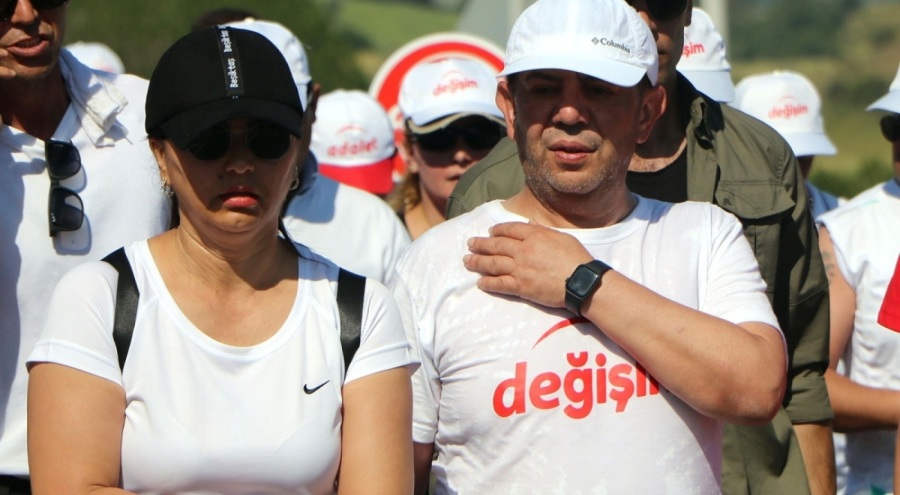 Tanju Özcan'ın değişim yürüyüşü 8. gününde sürüyor