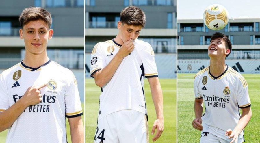 Arda Güler, Real Madrid'in sosyal medya rekorunu kırdı!