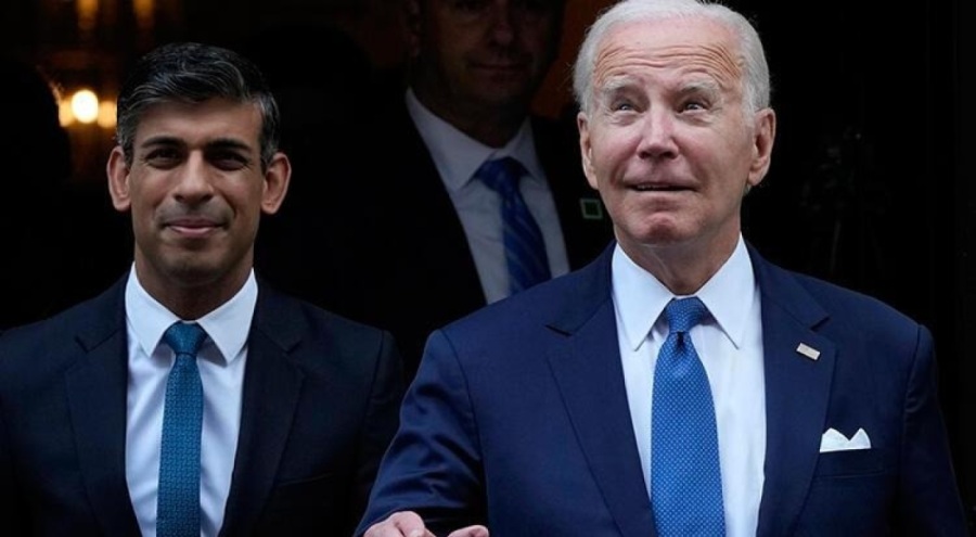 ABD Başkanı Biden Sunak ile görüştü