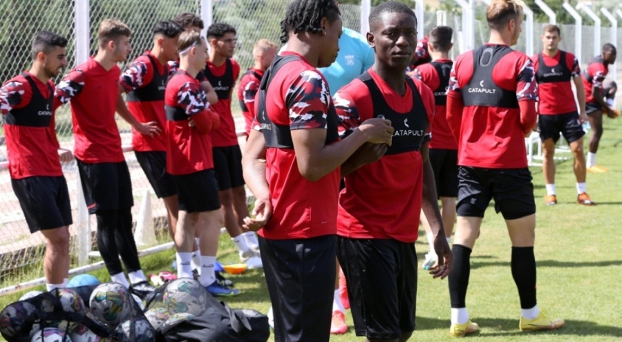 Sivasspor pas çalıştı