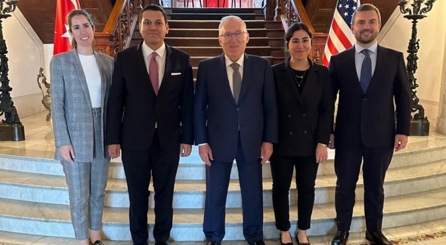 Türkiye'nin Washington Büyükelçisi, Martı CEO'su Alper Öktem'i kabul etti