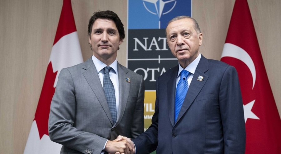 Erdoğan, Kanada Başbakanı Trudeau ile görüştü