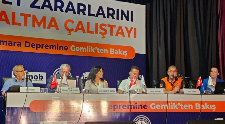 Gemlik'te Deprem Çalıştayı: Mikro bölgeleme ile depreme hazırlanabiliriz