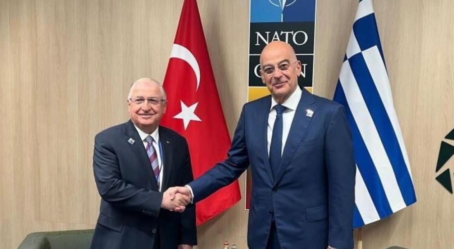 Bakan Güler mevkidaşı ile bir araya geldi