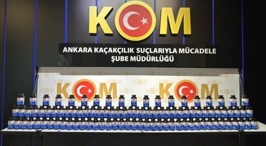 Ankara'da 'kaçak ilaç' operasyonu: 2 gözaltı