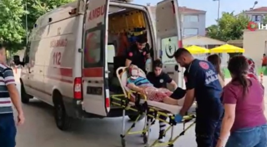 Bursa'da aşçının üzerine kaynar su tenceresi devrildi!