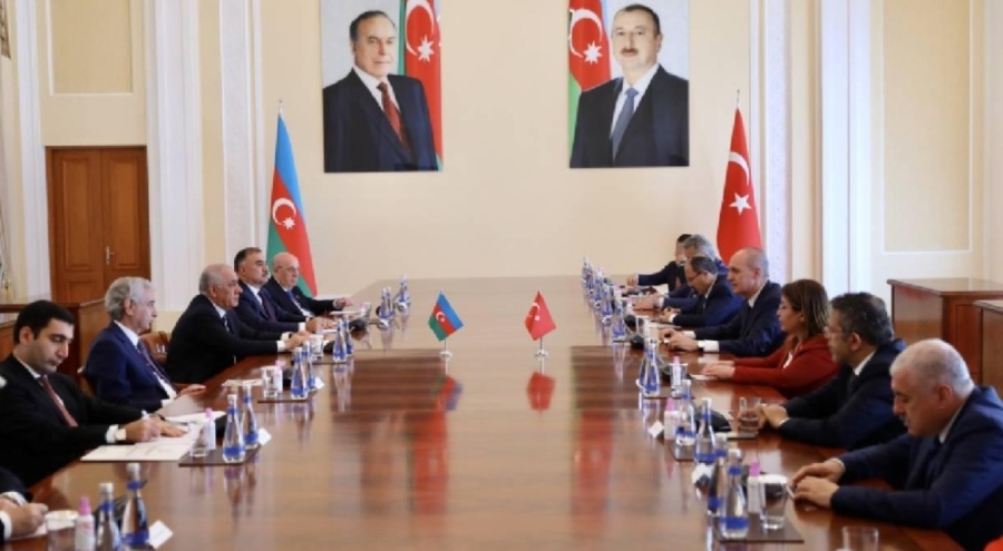 Kurtulmuş, Asadov ile görüştü