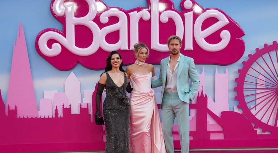 'Barbie' filmine gösterişli Avrupa prömiyeri!