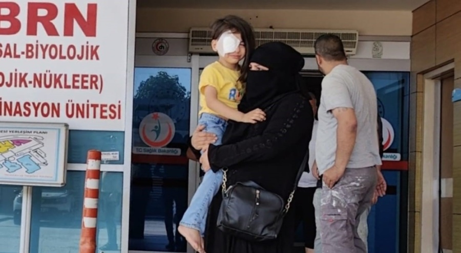 Bursa'da korkunç olay! Gözüne bıçak saplandı