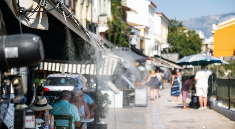 Yunanistan'ı 'Kleon' sıcakları vurdu