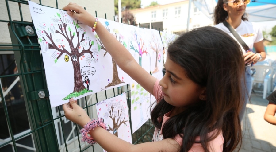 Nilüfer'in çocukları yaz atölyeleriyle şen şakrak