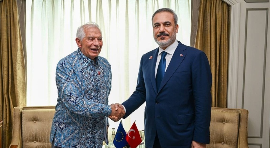 Bakan Fidan Borell  ile görüştü