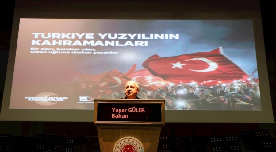Milli Savunma Bakanı Yaşar Güler'den "15 Temmuz" mesajı