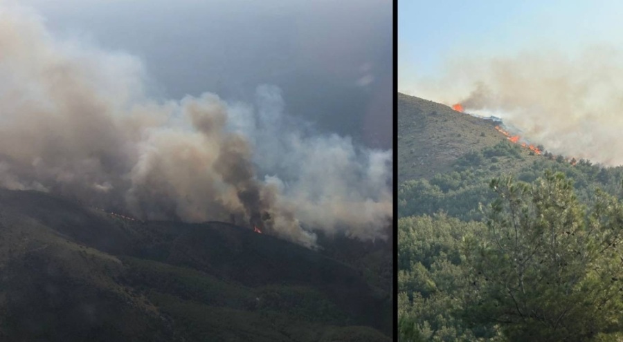 Çanakkale'deki yangın 16 saat sonunda kontrol altında