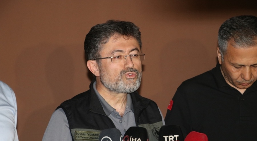 Tarım ve Orman Bakanı Yumaklı: Şu anda bir risk yok