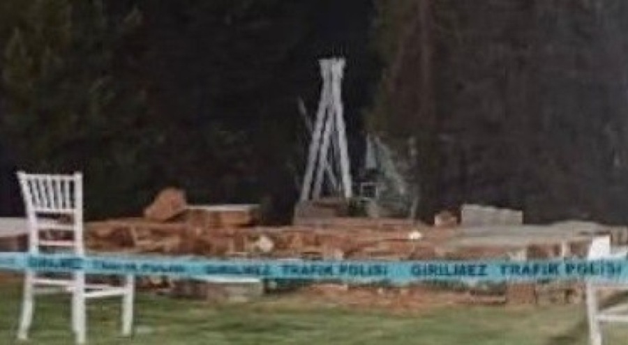 Düğün salonundaki duvar yıkıldı, 1 çocuk öldü