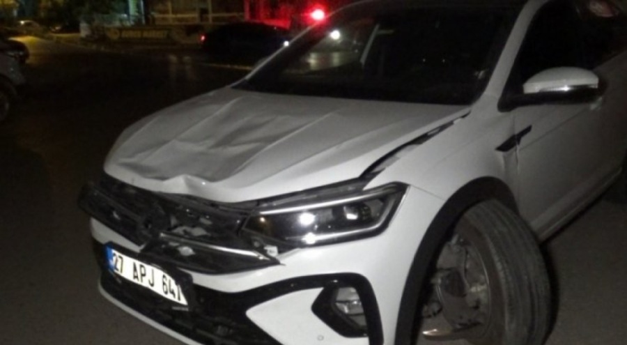 Gaziantep'te manevra yapan araç yayaya çarptı