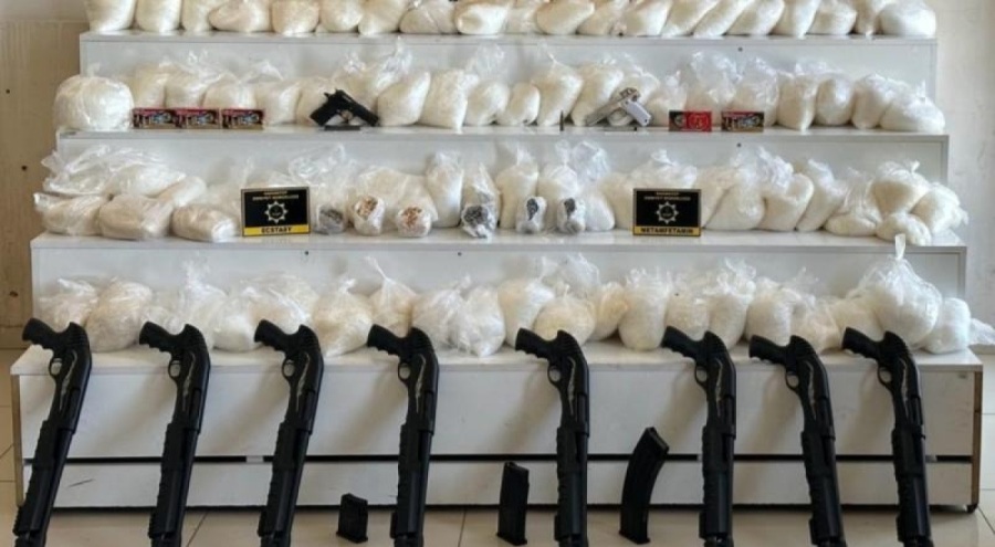 Gaziantep'te 80 kiloyu aşkın uyuşturucuya el konuldu