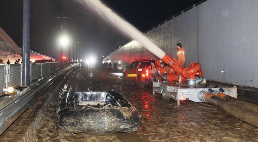 Güney Kore'de sel 39 can aldı