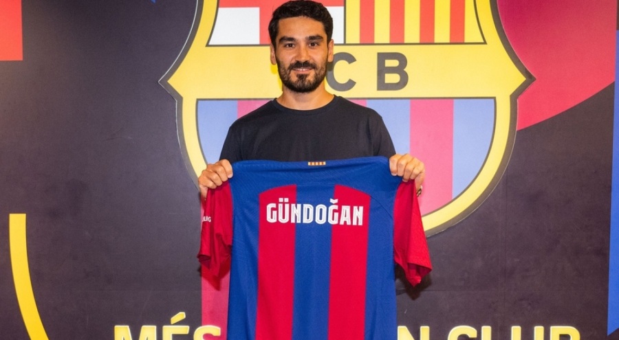 İlkay Gündoğan Barcelona ile anlaşma imzaladı