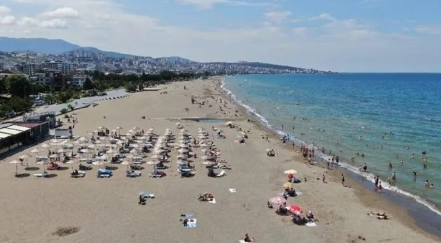 Samsun'un 7 bölgesinde 'rip akıntısı' uyarısı